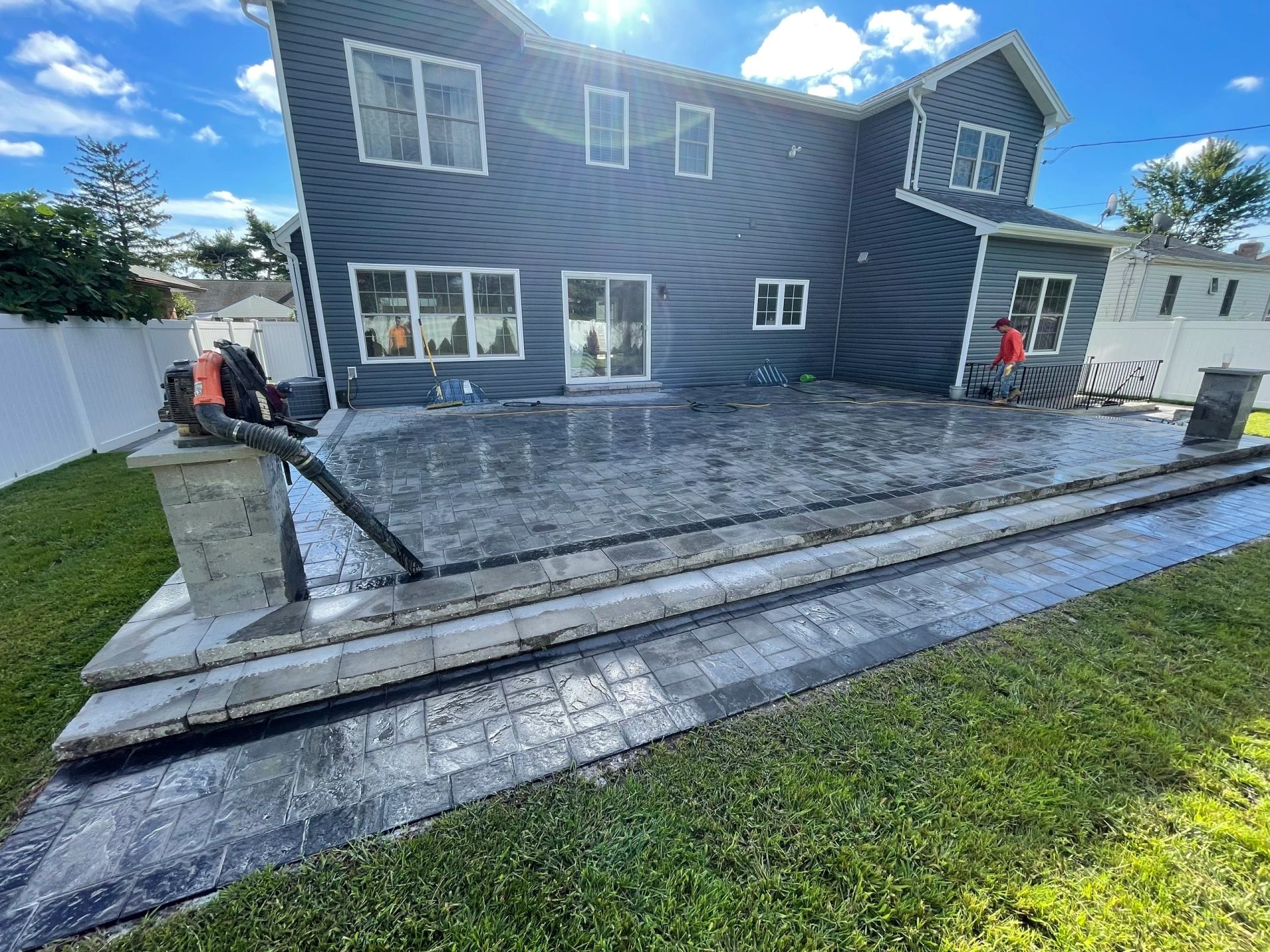 A recent DPS landscape project on Long Island