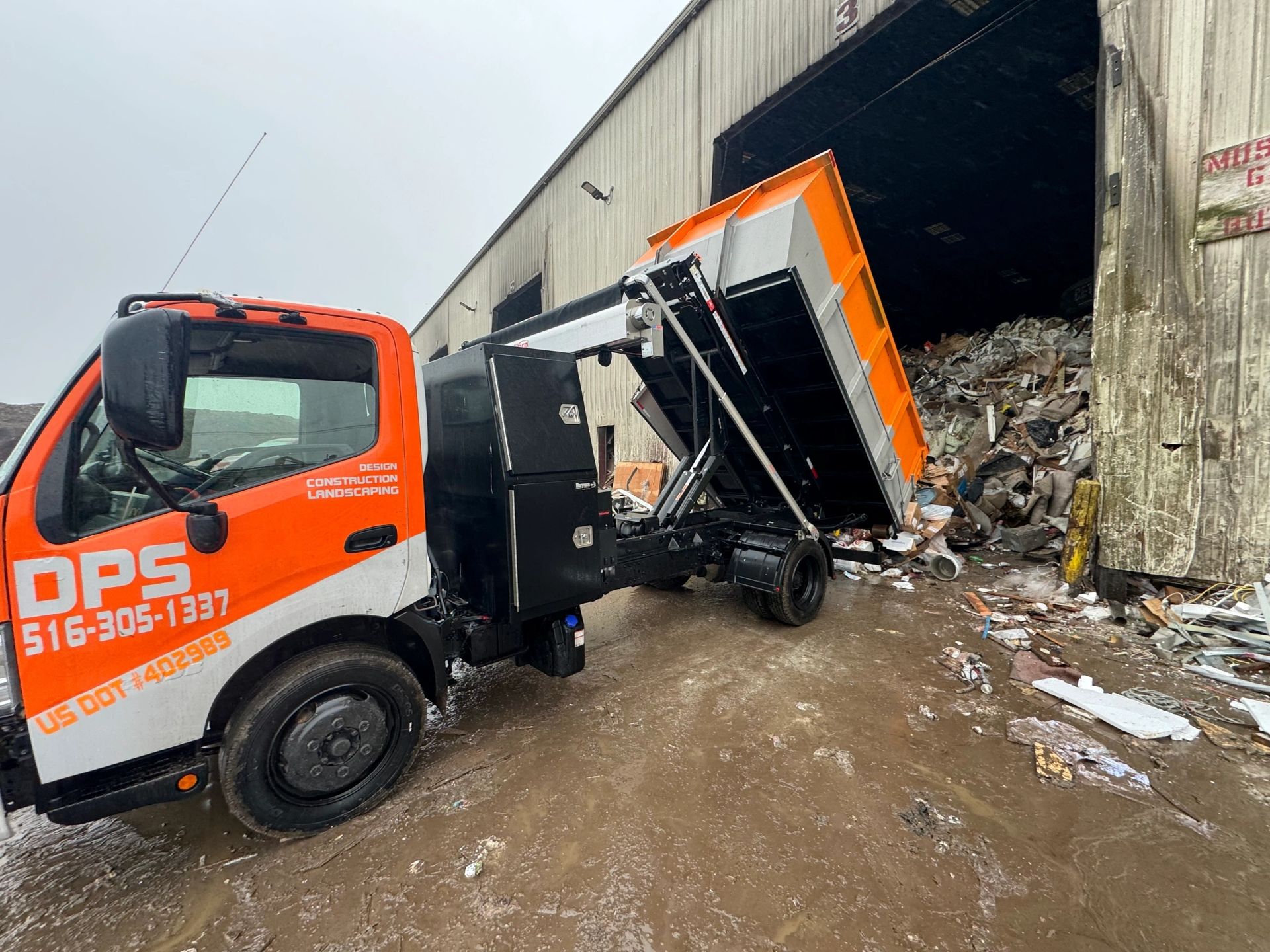 Container drop